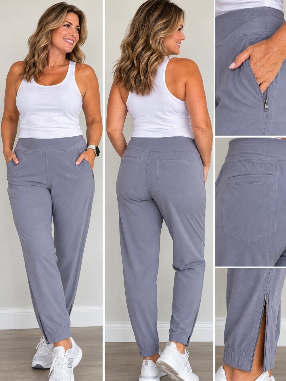 Athleta Periwinkle Joggers – Size 12